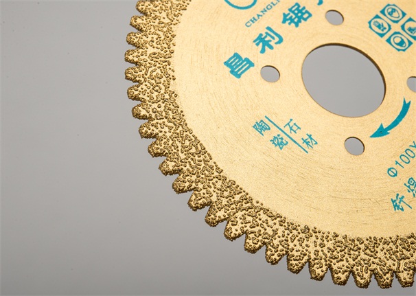 釺焊金剛石鋸片加工晶麵石材怎麼樣